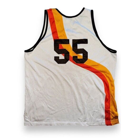 N10 Stall & Dean Arizona State Sun Devils 55 Basketball Throwback Jersey Men Siz - Picture 2 of 10